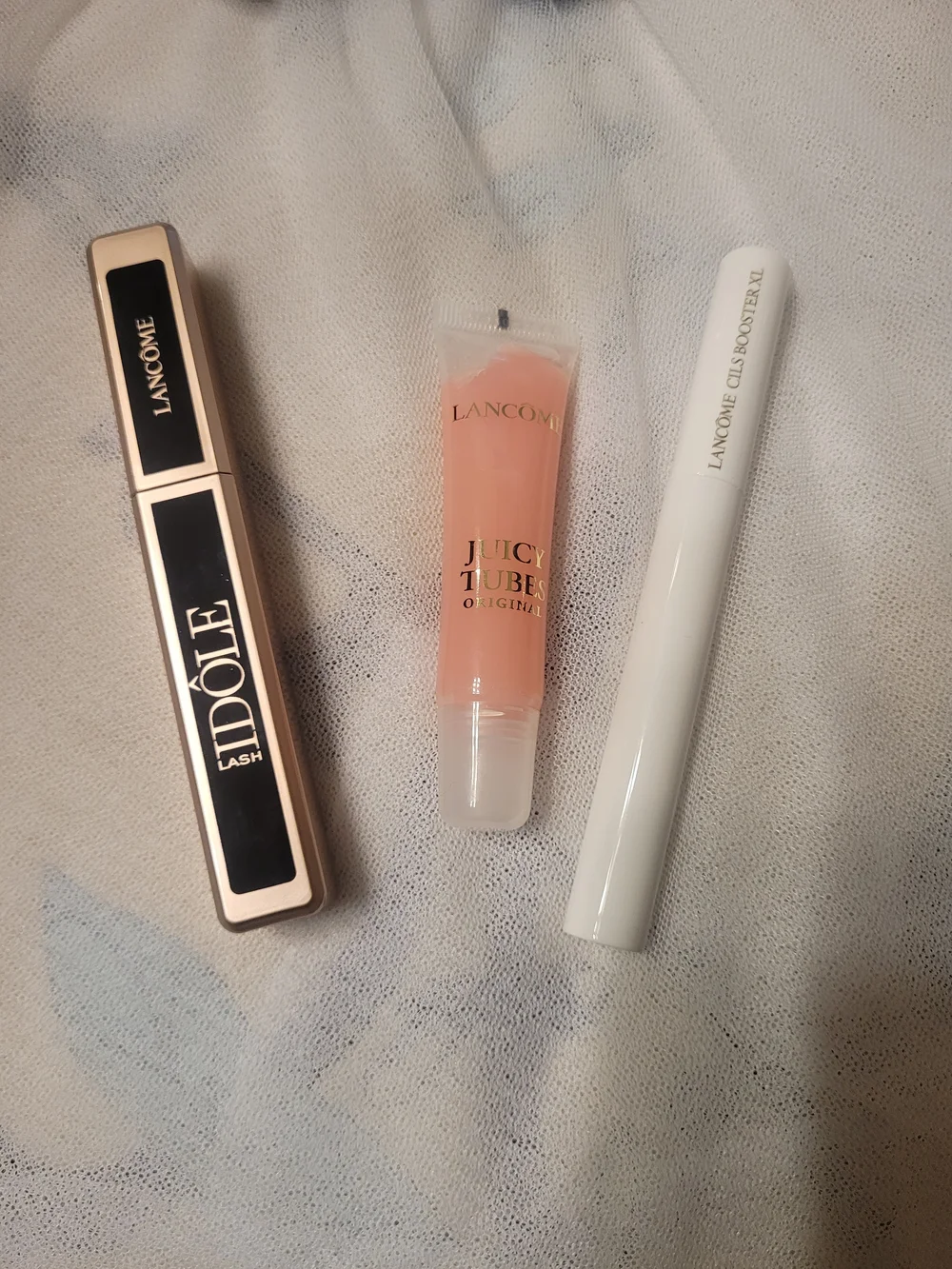 Juicy Tubes Lip Gloss - Soft Pink.. Lancome Set Mascara And Conditioner Mascara